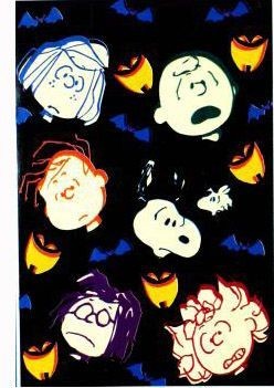 Spooky Peanuts Flag