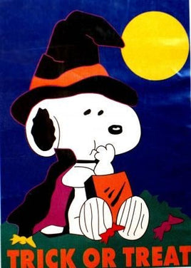Trick Or Treat Snoopy Flag