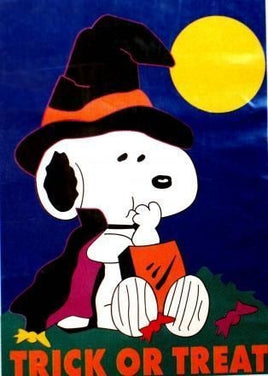 Trick Or Treat Snoopy Flag (Used/Near Mint)