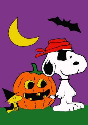 Trick Or Treating Friends Flag