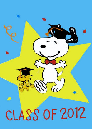 Snoopy Class Of 2012 Flag  On Sale!