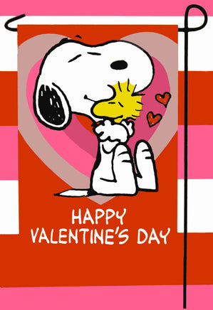 NON - VINTAGE FLAG - HAPPY VALENTINE's DAY - snoopn4pnuts.com