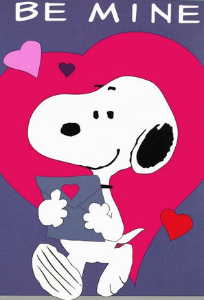 Be Mine Snoopy Valentine Flag (Used/Near Mint)