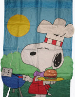 SNOOPY BAR-B-Q Flag (Used/Near Mint)