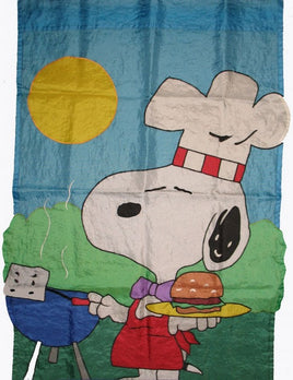Snoopy Bar-B-Q Flag (Used/Near Mint)