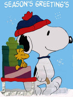 SLED RIDE SNOOPY Flag