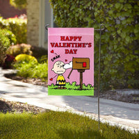 NON - VINTAGE FLAG - CHARLIE BROWN VALENTINE's DAY ON SALE! - snoopn4pnuts.com