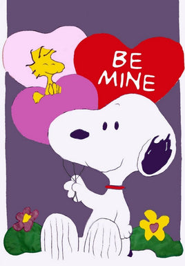 Be Mine Snoopy Valentine Flag - On Sale!