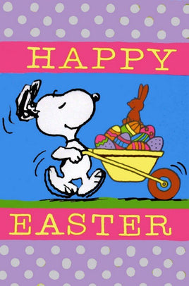 NON - VINTAGE FLAG - HAPPY EASTER - snoopn4pnuts.com