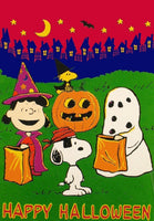 PEANUTS GANG HALLOWEEN Flag