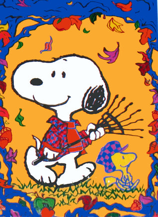 Snoopy's Fall Walk Flag