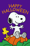 Peanuts Double-Sided Flag - Snoopy Happy Halloween