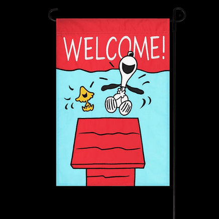 NON - VINTAGE FLAG - WELCOME - snoopn4pnuts.com