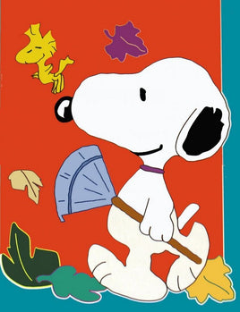 Fall Snoopy Flag  On Sale!