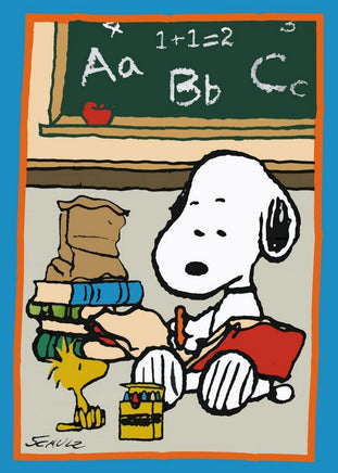 Snoopy School Classroom Flag