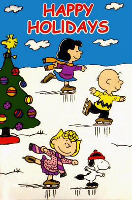 Non-Vintage Flag - Happy Holidays