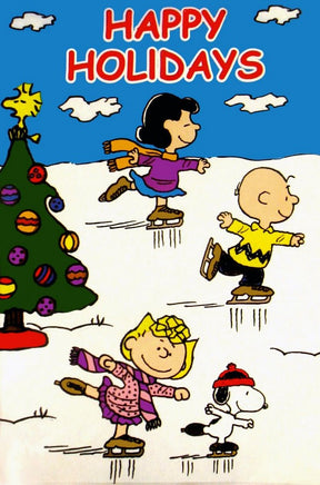 Non-Vintage Flag - Happy Holidays