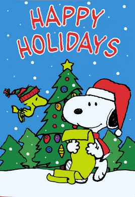 Non-Vintage Flag - Happy Holidays