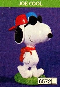 Flambro Snoopy Joe Cool Porcelain Figurine