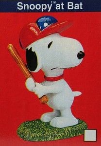 Flambro Snoopy At Bat