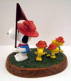 Flambro Snoopy Scout Master Porcelain Figurine
