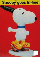 Flambro Snoopy Goes In-Line Porcelain Figurine