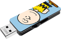 Charlie Brown 8GB Retractable Flash Drive - snoopn4pnuts.com