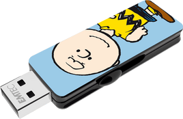 Charlie Brown 8GB Retractable Flash Drive - snoopn4pnuts.com