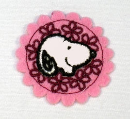 Snoopy Floral Patch