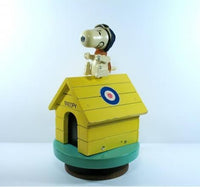 Snoopy Flying Ace Music Box - Plays 