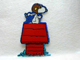Snoopy Flying Ace Metallic Sticker