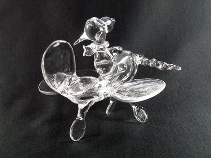 Snoopy Flying Ace Glass Figurine - EXTREMELY RARE! - snoopn4pnuts.com