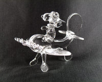 Snoopy Flying Ace Glass Figurine - EXTREMELY RARE! - snoopn4pnuts.com