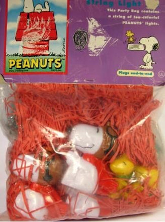 Snoopy Flying Ace And Woodstock String Light Set