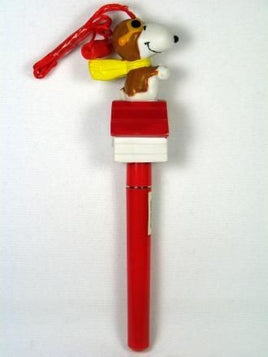 Snoopy Flying Ace Pvc Pen With Lanyard