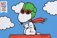 Snoopy Flying Ace Vintage Jigsaw Puzzle