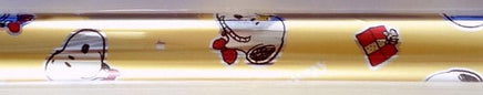 Snoopy Mini Gift Wrap Roll - Gold Foil ON SALE! - snoopn4pnuts.com