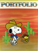 Snoopy Cowboy Portfolio / Folder
