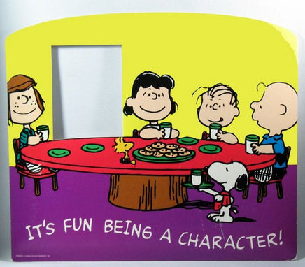 Peanuts Gang Eating Raised Picture Frame