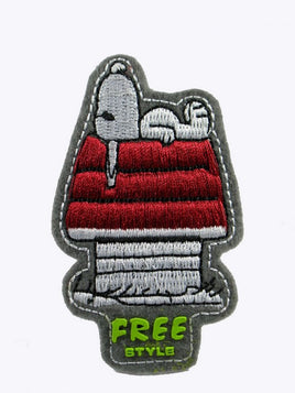 Snoopy Free Style Patch