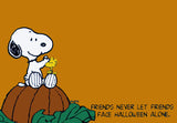 Snoopy Halloween Sticky Notes Pad - Friends