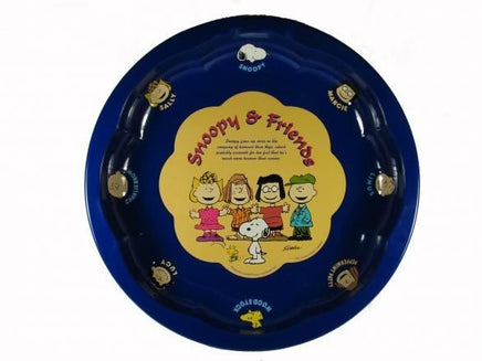 Snoopy And Friends Collectible Scalloped Metal Bowl