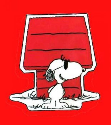 Snoopy Joe Cool Enamel Pin (New But Near Mint) - snoopn4pnuts.com