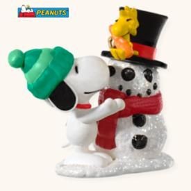 2008 Winter Fun With Snoopy #11 Miniature Christmas Ornament