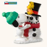 2008 WINTER FUN WITH SNOOPY #11 Miniature Christmas Ornament (No Box)