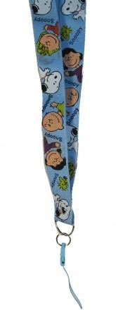 Peanuts Gang Lanyard With Detachable Cell Phone Strap - On Sale!