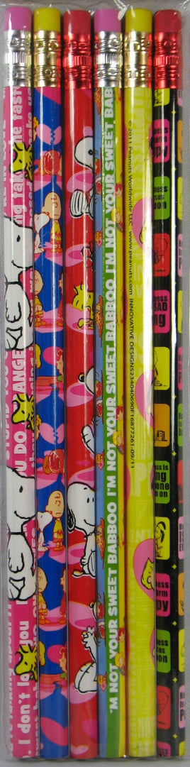 Peanuts Gang Pencil Set - On Sale!