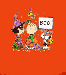 Peanuts Gang Halloween T-Shirt - Raised and Glitter Accents!