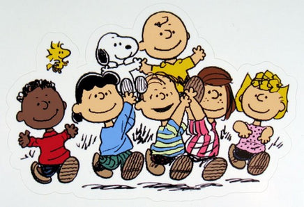 Peanuts Gang Indoor/Outdoor Vinyl Sticker