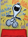 Snoopy Get Well Card - Laughter Is The Best Medicine